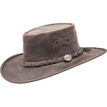 Barmah Hats Squashy Twotone hnědý