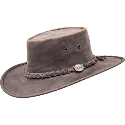 Barmah Hats Squashy Twotone hnědý
