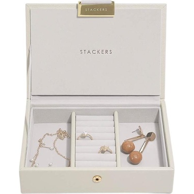 Stackers Ковчеже за бижута Stackers с капаче минi светлобежово (75615)