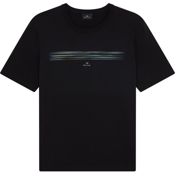 PS Paul Smith Тениска PS Paul Smith Pinstripe T-Shirt - Black 79