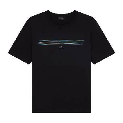 PS Paul Smith Тениска PS Paul Smith Pinstripe T-Shirt - Black 79
