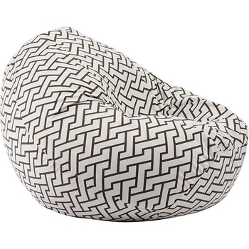 Image 1 of PUFRELAX Пуф круша 520л. , Nirvana Gigant, Zappity Brown, Перящ се калъф, Пълнеж от Полистиролни перли, Гама Premium (PUF-G-NGG-PT-ZAB)