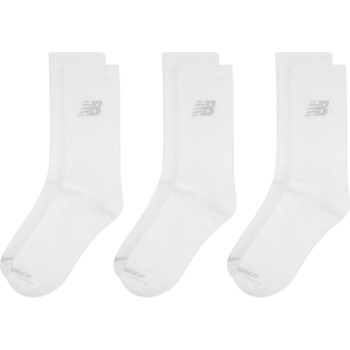 New Balance Чорапи New Balance Kids 3 Pack of Crew Socks - White