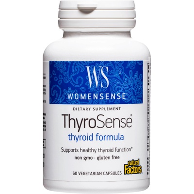 Natural Factors WomenSense ThyroSense, 60 веге капсули, Natural Factors