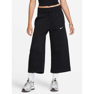 NIKE Спортно долнище w nsw phnx flc hr crop swtp
