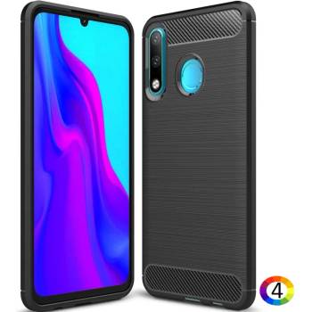 Image 1 of Huawei P30 Lite Удароустойчив Carbon Fiber Калъф и Протектор