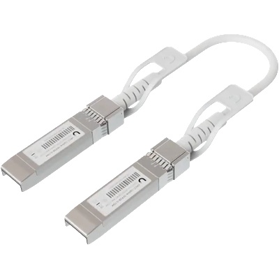 Ubiquiti UACC-Uplink-SFP28-0.3M Кабел за директно свързване с автоматична оптимизация на връзката за безпроблемно свързване на 1G SFP, 10G SFP+ и 25G SFP28 между устройствата UniFi 0, 3 m UACC-UPLINK-SFP28-0.3M (UACC-UPLINK-SFP28-0.3M)