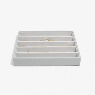 Stackers box na šperky Pebble Grey Classic Necklace Layer šedá 74495