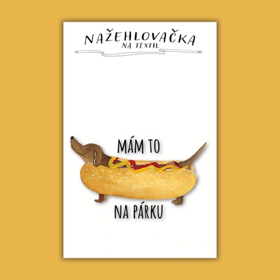 ePiPí Nažehlovačka Mám to na párku