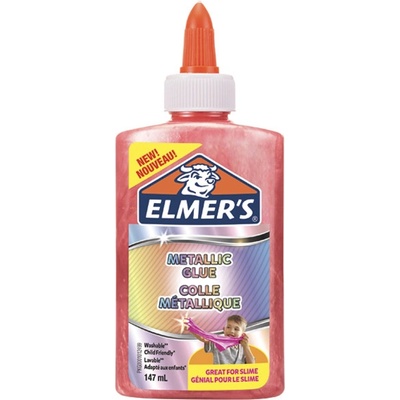 Elmer's Metalické lepidlo 147ml růžové