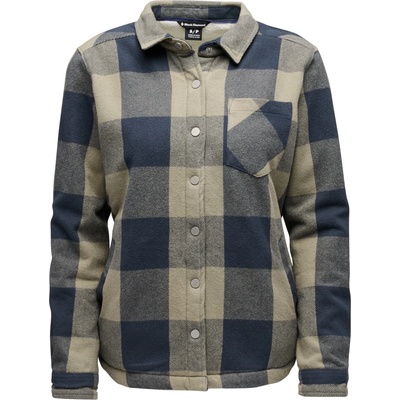 Black Diamond Дамско ежедневно яке Black Diamond Women's Project Lined Flannel Shirt - Charcoal / Pine Smoke - размер XL (133-0926-0315)