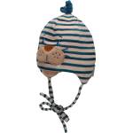 Sterntaler Детска зимна шапка Sterntaler - Бобър, 47 cm, 9-12 месеца, райе (4602244-904) - baby