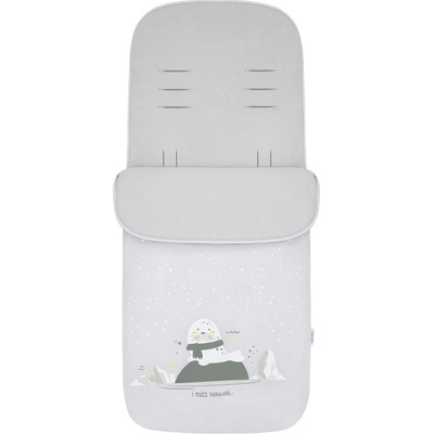 KikkaBoo Чувалче за количка KikkaBoo - Polar, Seally Me (31108040188)