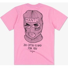 Pánské triko Manto x KTOF BALACLAVA růžové