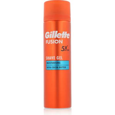 Gillette Fusion Moisturising Shave Gel Гел за бръснене за мъже 200 ml