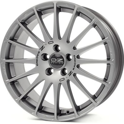 Oz Superturismo GC 8x18 5x112 ET35 GRIGIO CORSA BLACK LETTERING