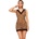 Anais Секси нощница Koszulka-Cherish-BrownV-57055-Brown - Бял, размер S/M