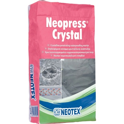 NEOTEX NEOPRESS CRYSTAL - Krystalická těsnicí malta