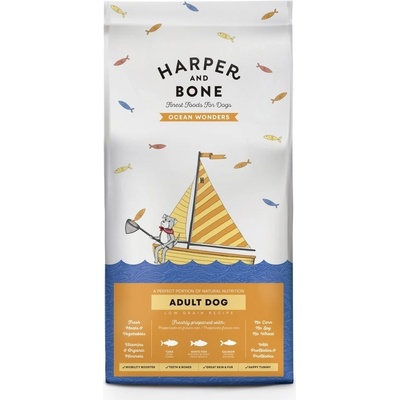 Harper and Bone Dog Adult Large & Medium divy oceánu 0,1 kg