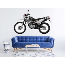 Nalepte.cz samolepka na zeď Motorka Yamaha DT125R, rozměry 100 x 64 cm