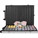 Poker sady Ocean Trolley Champion Chip Poker set 1000 ks žetonů