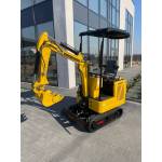  Мини Багер GG800 , Жълт, дизелов двигател евро 5, 8.6 kW