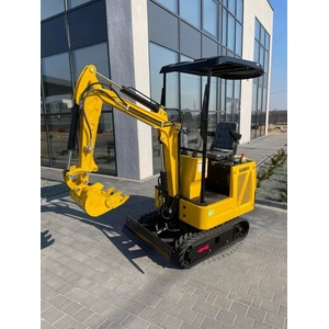  Мини Багер GG800 , Жълт, дизелов двигател евро 5, 8.6 kW