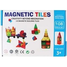 Magna-Tiles Magnetická stavebnica sada 108ks