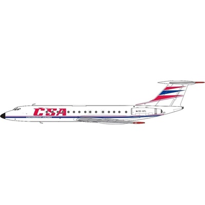 Panda Models Tu-134A CSA Czech Airlines 1990s Colors 1:400