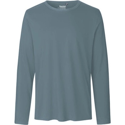 Neutral pánske tričko s dlhým rukávom NE61050 teal