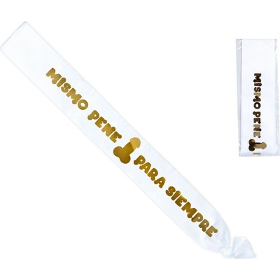 Diablo picante - metallic penis white band