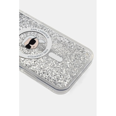 KARL LAGERFELD кейс за телефон iPhone 16 Plus (KLHMP16MLGKISGH)