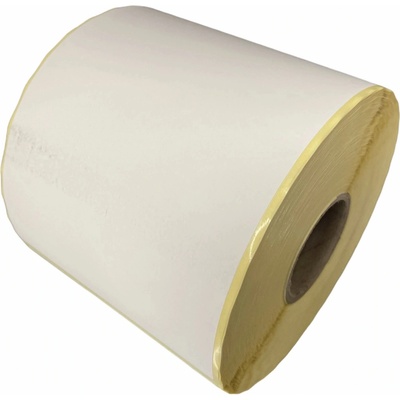 Termo Etiketa 100 mm x 150 mm, Thermo eco, Biela, Dutinka 40 mm, 500 ks/kotúč, Odlepiteľné lepidlo, Priemer kotúča 121 mm