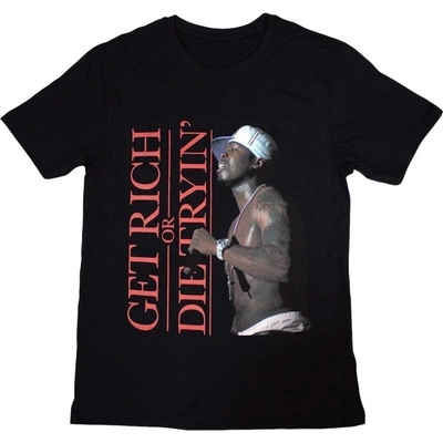 50 Cent Get Rich Black 2XL Риза (50CTS01MB05)