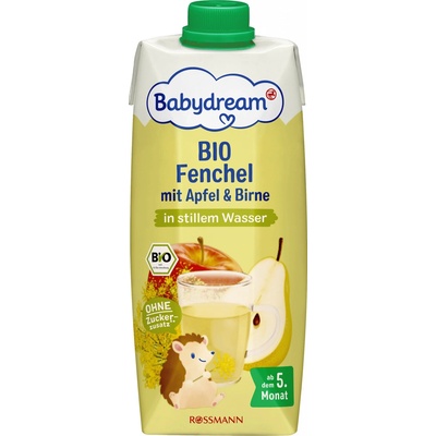 Babydream BIO ovocný nápoj fenykl jablko a hruška 500 ml – Zboží Dáma