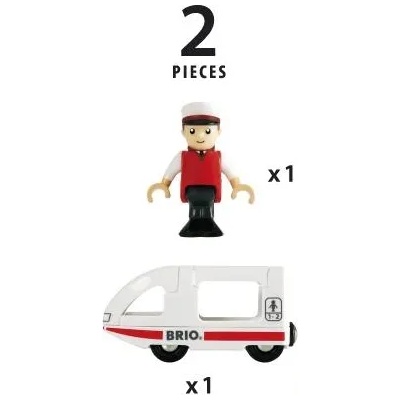 BRIO Локомотив с машинист (33508)