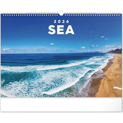 nástěnný Moře, 48 x 33 cm 2026 – Zboží Dáma