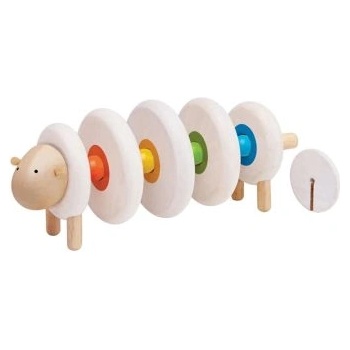 Plan Toys Дървена играчка за нанизване - Овца - PlanToys (5150)