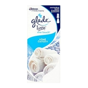 Glade by Brise one touch vůně čistoty mini spray náhradní náplň osvěžovač vzduchu 10 ml
