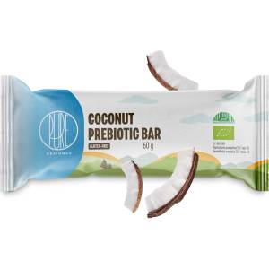 BrainMax Pure® Coconut Prebiotic Bar, пребиотична бар, Кокос, БИО, 60 г