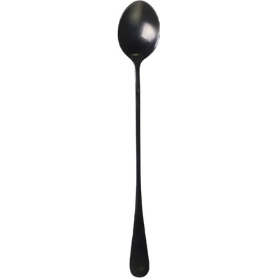 Granitová antik dlouhá kovová lžička Nordique Latté 20cm Chic Antique