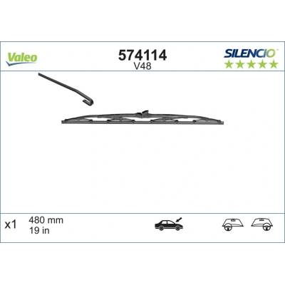 VALEO Stieracia lišta 574114