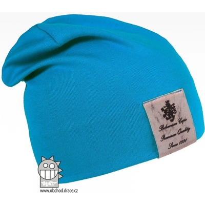 Dráče Bavlnená čiapka Dráča Pastels 06 tyrkysová