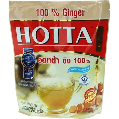 Hotta Instantní zázvorový čaj 100% 10 x 7 g