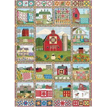 Cobble Hill - Puzzle Quilt Country - 1 000 piese
