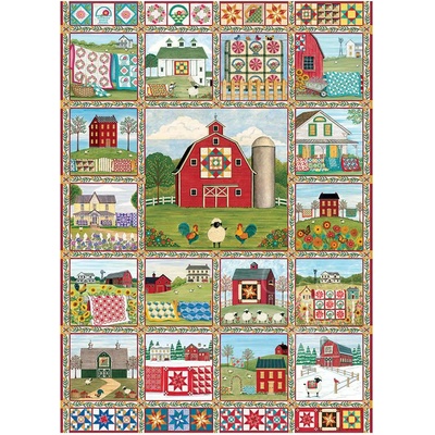 Cobble Hill - Puzzle Quilt Country - 1 000 piese
