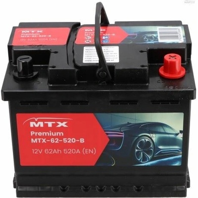 MTX 12V 62Ah 520A MTX-62-520-B