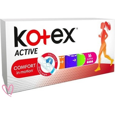 Kotex Sportovní Tampóny Active Super 16 ks