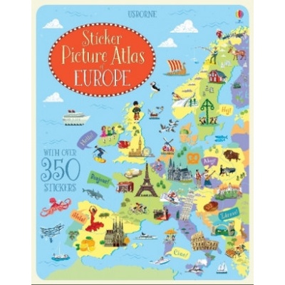 Sticker Picture Atlas of Europe Activity BooJonathan Melmoth, Brian Fitzge