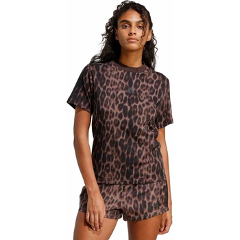 ADIDAS Тениска Seasonal Essentials Leopard Print
